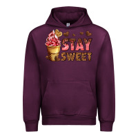 Mauve Wine stay sweet Urban Hoodie - AdoDesignShop