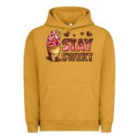 Pigment Peanut Butter stay sweet Urban Hoodie - AdoDesignShop