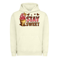 Pigment Pistachio stay sweet Urban Hoodie - AdoDesignShop