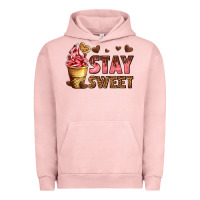 Pigment Salmon stay sweet Urban Hoodie - AdoDesignShop