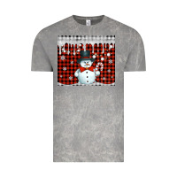 Cloud Rock christmas snowman tumbler Vintage Tee - Jasminsmagicworld