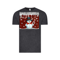 Vintage Black christmas snowman tumbler Vintage Tee - Jasminsmagicworld