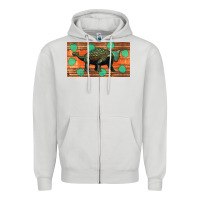 Dove Grey ankylosaurus sippy cup Zipper Hoodie - Artiststas