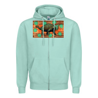 Seafoam ankylosaurus sippy cup Zipper Hoodie - Artiststas