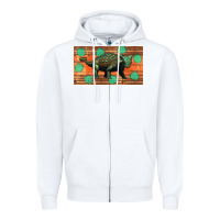 White ankylosaurus sippy cup Zipper Hoodie - Artiststas