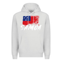 Dove Grey samoan gifts   somoan flag t shirt Premium Hoodie - longCreatives