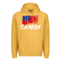 Mustard samoan gifts   somoan flag t shirt Premium Hoodie - longCreatives