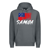 Rock samoan gifts   somoan flag t shirt Premium Hoodie - longCreatives