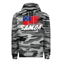 Slate Camo samoan gifts   somoan flag t shirt Premium Hoodie - longCreatives