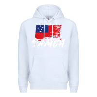 White samoan gifts   somoan flag t shirt Premium Hoodie - longCreatives