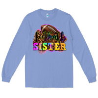Colony Blue football sister Long Sleeve Tee - OliviaCreatesArt