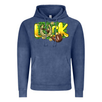 Vintage Denim Love St. Patrick's Day Vintage Hoodie - HowdyJamesFarm