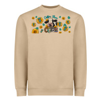 Mushroom Coffee Then Cows Heavyweight Sweatshirt - LillyAllenDesigns