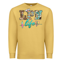 Antique Gold western nurse lpn  life Premium Sweatshirt - BarkalooDesign