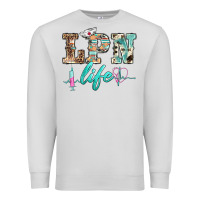 Dove Grey western nurse lpn  life Premium Sweatshirt - BarkalooDesign