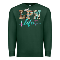 Sports Green western nurse lpn  life Premium Sweatshirt - BarkalooDesign
