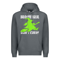 Rock witches saying broom hair dont care halloween camper joke Premium Hoodie - longCreatives