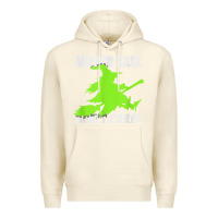 Sandshell witches saying broom hair dont care halloween camper joke Premium Hoodie - longCreatives