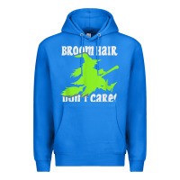 True Royal witches saying broom hair dont care halloween camper joke Premium Hoodie - longCreatives