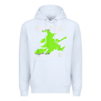 White witches saying broom hair dont care halloween camper joke Premium Hoodie - longCreatives