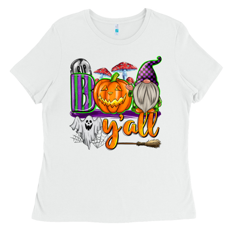 Boo Y'all Ladies Tee by texasbilliewilder | Teevron