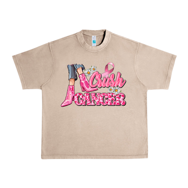 Crush Cancer Urban Heavy Tee by CowGirlArtShop | Teevron