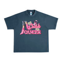 Midnight Navy crush cancer Urban Heavy Tee - CowGirlArtShop