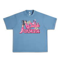 Pebble Blue crush cancer Urban Heavy Tee - CowGirlArtShop