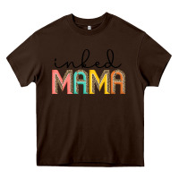 Chocolate Brown inked mama artistshot Heavy Core Tee - JahusDesignShop