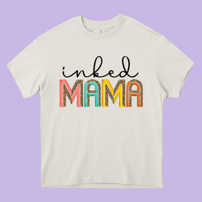 Inked Mama Artistshot Heavy Core Tee Designed By Jahusdesignshop