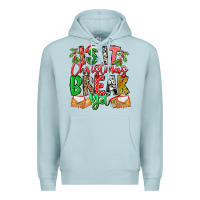Blue Mist Is It Christmas Break Yet Premium Hoodie - CowhideDigitalArt