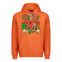 Carrot Is It Christmas Break Yet Premium Hoodie - CowhideDigitalArt