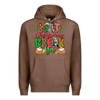 Chestnut Is It Christmas Break Yet Premium Hoodie - CowhideDigitalArt
