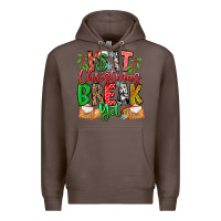 Coffee Is It Christmas Break Yet Premium Hoodie - CowhideDigitalArt