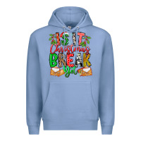 Colony Blue Is It Christmas Break Yet Premium Hoodie - CowhideDigitalArt