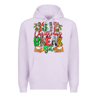 Lilac Is It Christmas Break Yet Premium Hoodie - CowhideDigitalArt