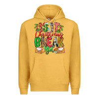 Mustard Is It Christmas Break Yet Premium Hoodie - CowhideDigitalArt