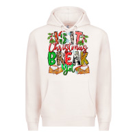 Pale Pink Is It Christmas Break Yet Premium Hoodie - CowhideDigitalArt