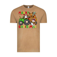 Vintage Camel merry christmas crew tractor Vintage Tee - CowGirlArtShop