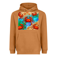 Meerkat crab Heavyweight Hoodie - BarkalooDesign