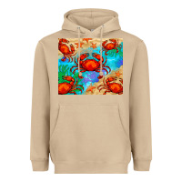 Mushroom crab Heavyweight Hoodie - BarkalooDesign