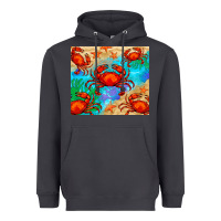 Smoke crab Heavyweight Hoodie - BarkalooDesign