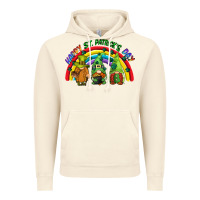 Vintage Artic Happy St. Patrick's Day rainbow gnomes Vintage Hoodie - CowGirlArtShop