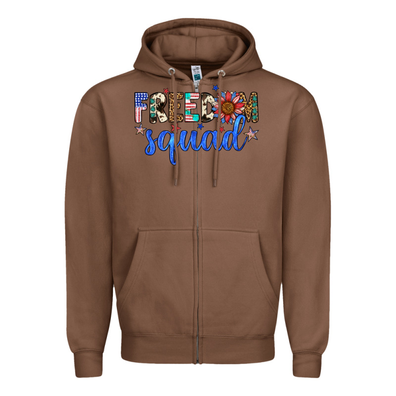 Freedom Squad Zipper Hoodie by Artiststas | Teevron