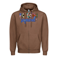 Chestnut freedom squad Zipper Hoodie - Artiststas