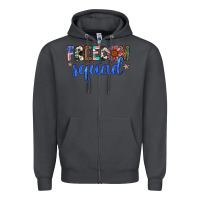 Smoke freedom squad Zipper Hoodie - Artiststas