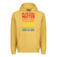 Antique Gold Black Lives Matter List Premium Hoodie - longCreatives