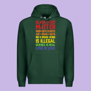 Black Lives Matter List Premium Hoodie Designed By Longcreatives