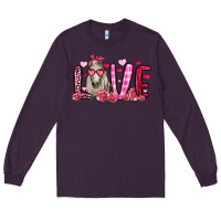 Plum valentines day love horse Long Sleeve Tee - OliviaCreatesArt