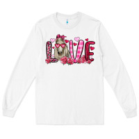 White valentines day love horse Long Sleeve Tee - OliviaCreatesArt